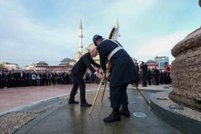 Gazi Mustafa Kemal Atatürk, Taksim Meydanı’nda düzenlenen programla anıldı