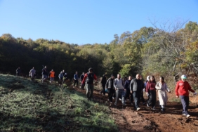 Körfez’de öğrenciler doğa yürüyüşünde buluştu