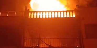 Tekirdağ’da yazlık sitede ev yangını