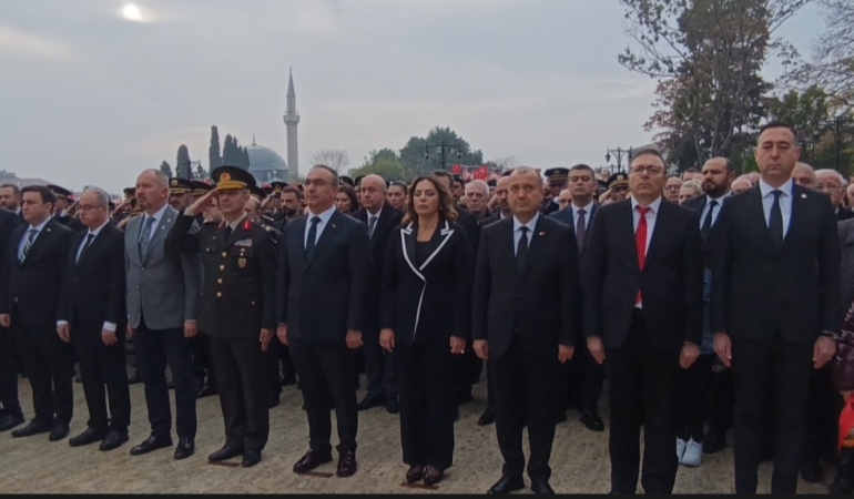 Atatürk, Tekirdağ’da da anıldı
