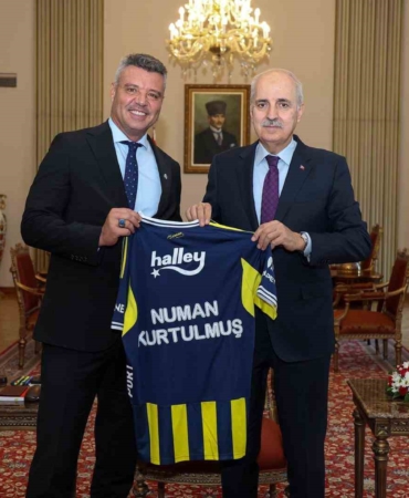 Sadettin Saran, TBMM Başkanı Kurtulmuş ve Bakan Kurum ile görüştü