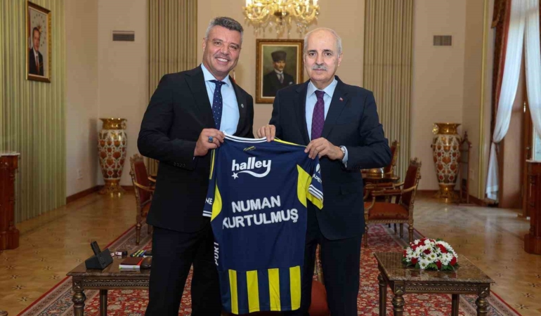 Sadettin Saran, TBMM Başkanı Kurtulmuş ve Bakan Kurum ile görüştü