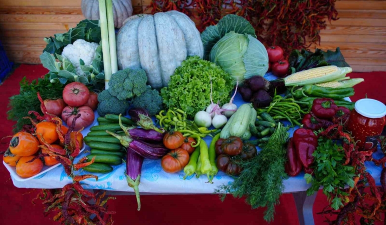 Edirneli üreticiler ata tohumundan ürettikleri ürünleri Millet Bahçesi’nde satışa sunuyor