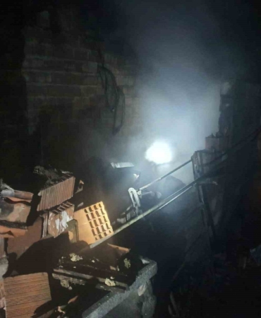 Söğüt’te ev yangını