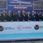 Bursa Şehir Hastanesi ve YHT Garı bağlantı yollarının temeli atıldı