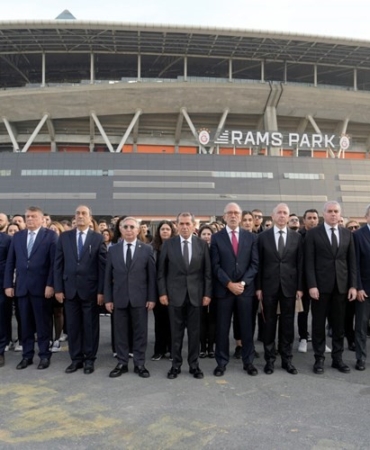 Galatasaray Kulübü, Gazi Mustafa Kemal Atatürk’ü andı