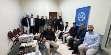 Bilecik’te İl Müftüsü Dilek üniversiteli gençlerle bir araya geldi