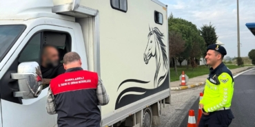 Kırklareli’nde canlı hayvan ve hayvansal ürünlerin nakillerine denetim