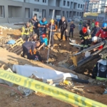 Çayırova’da inşaat alanında toprak altında kalan 1 işçi kurtarıldı