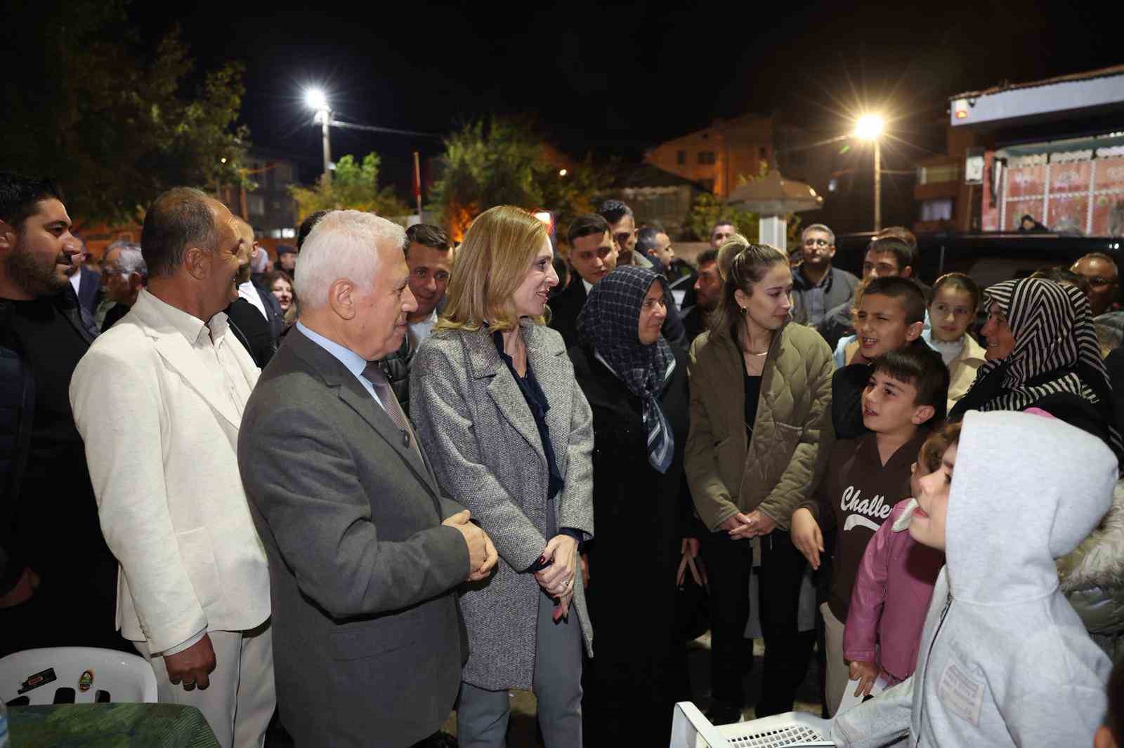 Başkan Bozbey’e Gürsu’da sevgi seli