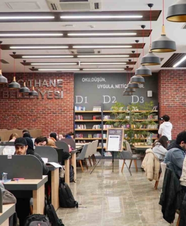 Kağıthane’de gençler sessiz ve konforlu ortamlarda sınavlara hazırlanıyor