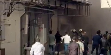 İSTOÇ’da yangın paniği