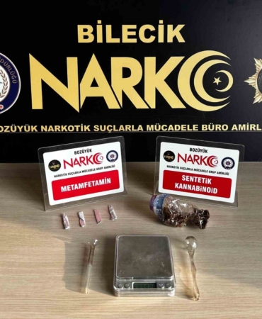 Bilecik’te 3 adrese eş zamanlı uyuşturucu operasyonu