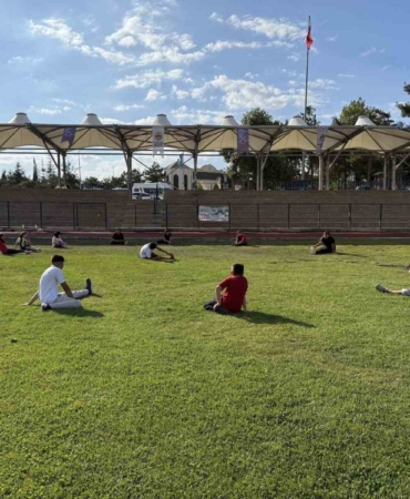 Söğüt’te atletizm antrenmanları gerçekleştirildi