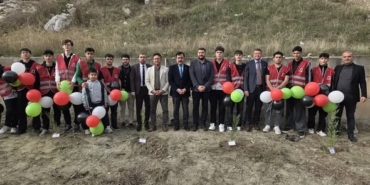 Bilecik’te öğrenciler fidan dikerek kardeşlik ve çevre bilinci kazandı