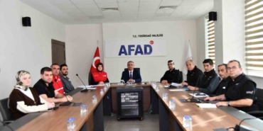 Tekirdağ’da afet beslenme kapasitesi masaya yatırıldı