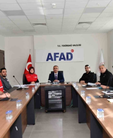 Tekirdağ’da afet beslenme kapasitesi masaya yatırıldı