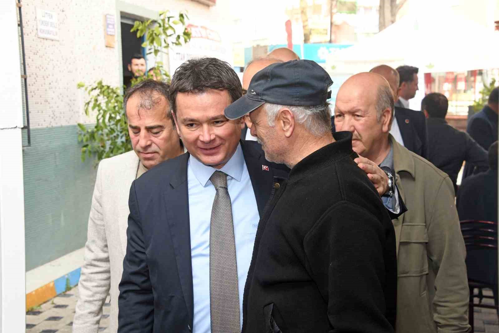 Başkan Aydın’dan yürekleri ısıtan buluşma