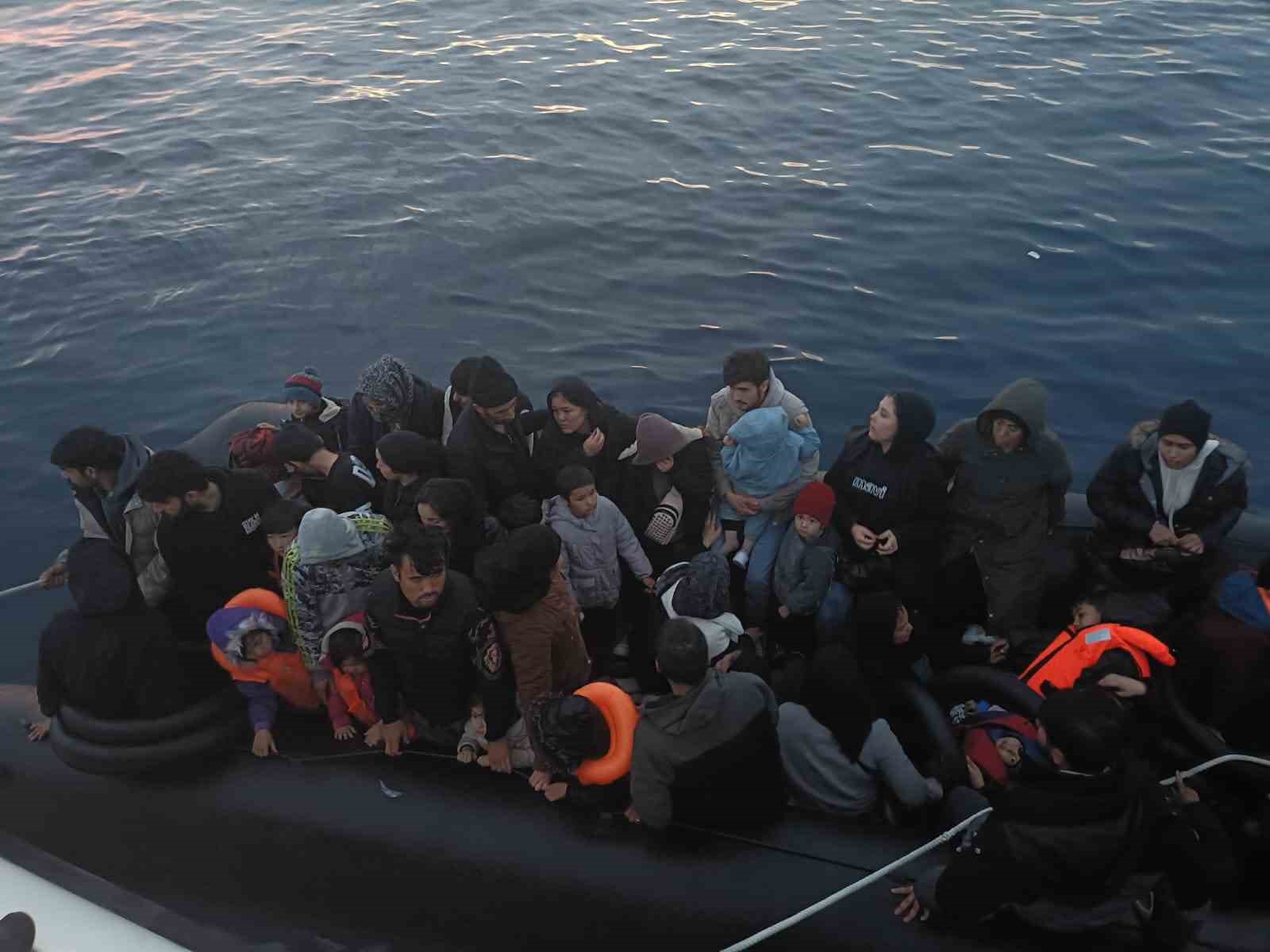 Çanakkale’de 42 kaçak göçmen yakalandı