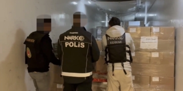 Kapıkule’de 6 ton 400 kilogram uyuşturucu üretebilecek madde ele geçirildi