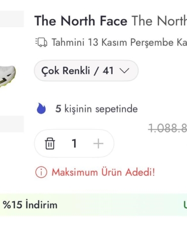 Ayakkabının fiyatını 1 milyon 88 bin lira gösterip 13 bin liraya düşürdüler