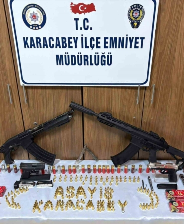 Bursa’da silah satıcılarına operasyon