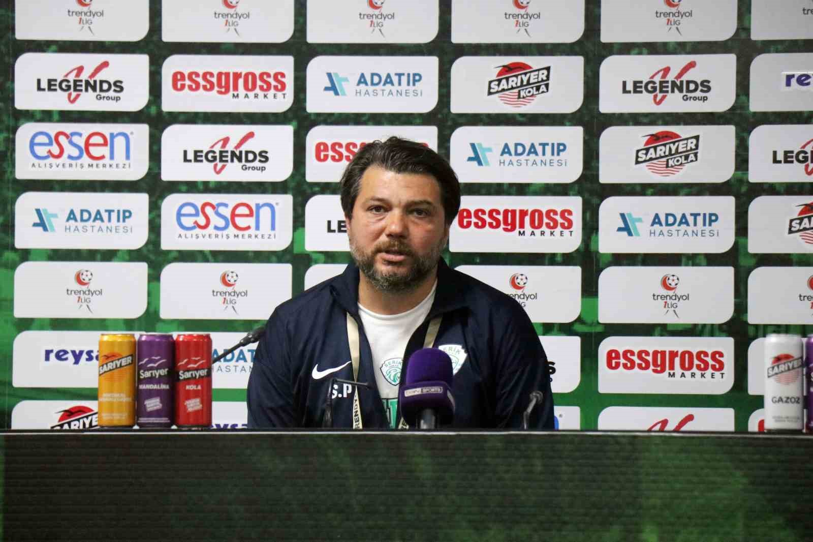 Sakaryaspor - Serikspor maçının ardından