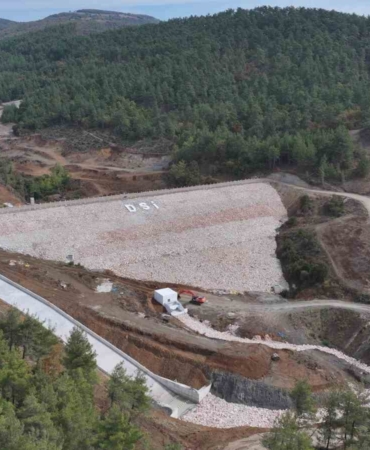 Yaykın Göleti 464 bin 909 metreküp su kapasitesiyle 700 dekar tarım arazisini suyla buluşturacak
