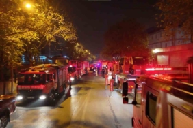 Dudullu OSB’de elektronik fabrikasında korkutan yangın