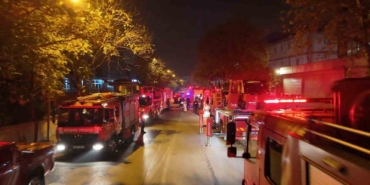 Dudullu OSB’de elektronik fabrikasında korkutan yangın