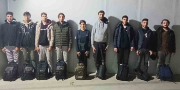 Edirne’de 9 düzensiz göçmen yakalandı