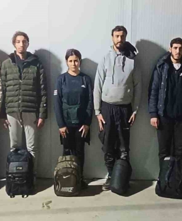 Edirne’de 9 düzensiz göçmen yakalandı
