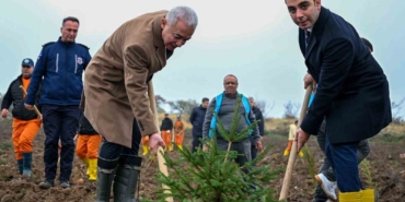 Milli Ağaçlandırma Günü’nde Kırklareli’nde fidanlar toprakla buluştu