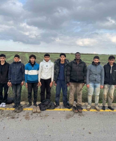 Edirne’de 10 düzensiz göçmen yakalandı