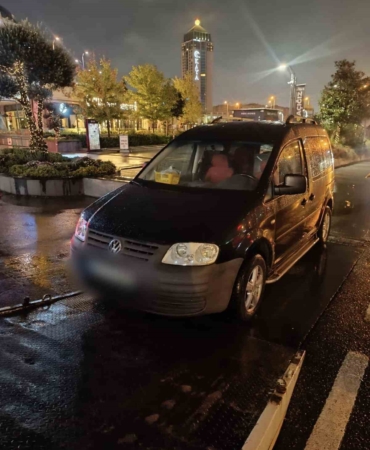 Edirne’den çalınan araç İstanbul’da bulundu