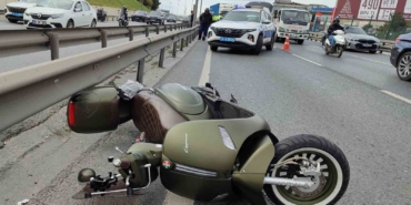 Küçükçekmece’de motosiklet kazası: 1ölü