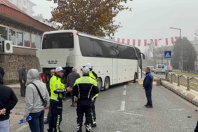 Tur otobüsünün ters yön hatası pahalıya mal oldu