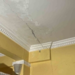 Kocaeli’de bir binanın kolonları çatladı: Aileler korkuyla evi tahliye etti