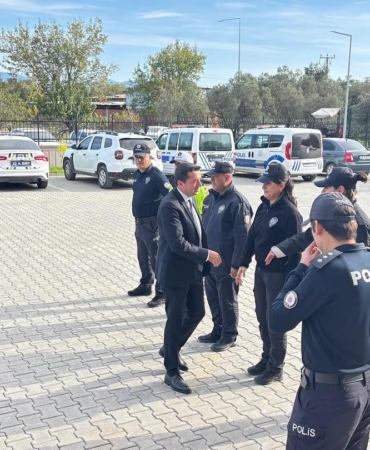 Havran Kaymakamı’ndan yeni ilçe emniyet müdürlüğü hizmet binasına ziyaret