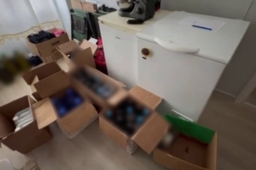 Sakarya’da kaçak içki operasyonu: Bidon bidon sahte alkol ele geçirildi