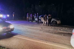 Bursa’da tır ile otomobil çarpıştı: 1 yaralı