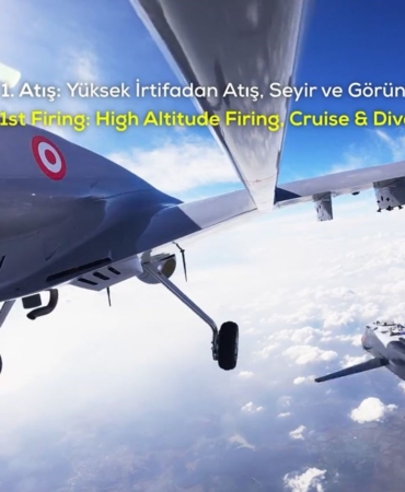 Seyir füzesi KEMANKEŞ-1 atış, seyir ve dalış testini başarıyla tamamladı