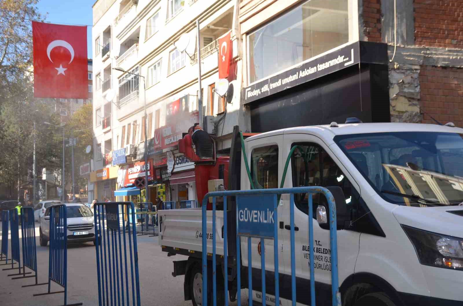 Bilecik’te her yer şehit için gül suyu kokuyor