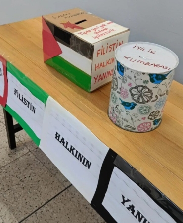 Kendisi küçük, kalbi büyük