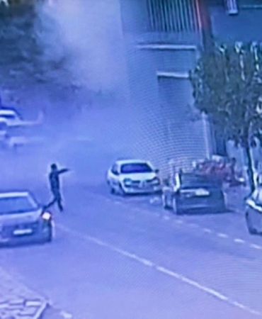 Kocaeli’de 6 kişiye mezar olan tesisteki yangının ilk anları kamerada