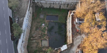 Beşiktaş’taki tarih fışkıran kazı alanı göle döndü