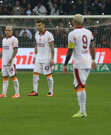Galatasaray, Süper Lig’de 20 maç sonra mağlup oldu