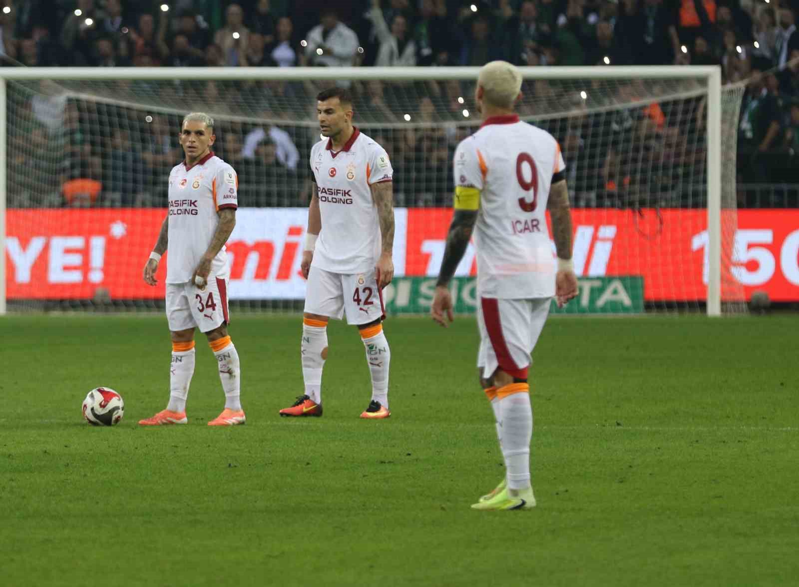 Galatasaray, Süper Lig’de 20 maç sonra mağlup oldu