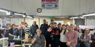 Edirne’de fabrika çalışanlarına KADES etkinliği düzenlendi