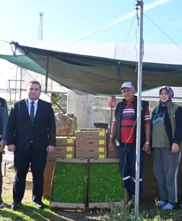Kaymakam Ünal’dan çiftçilere sertifikalı tohum desteği